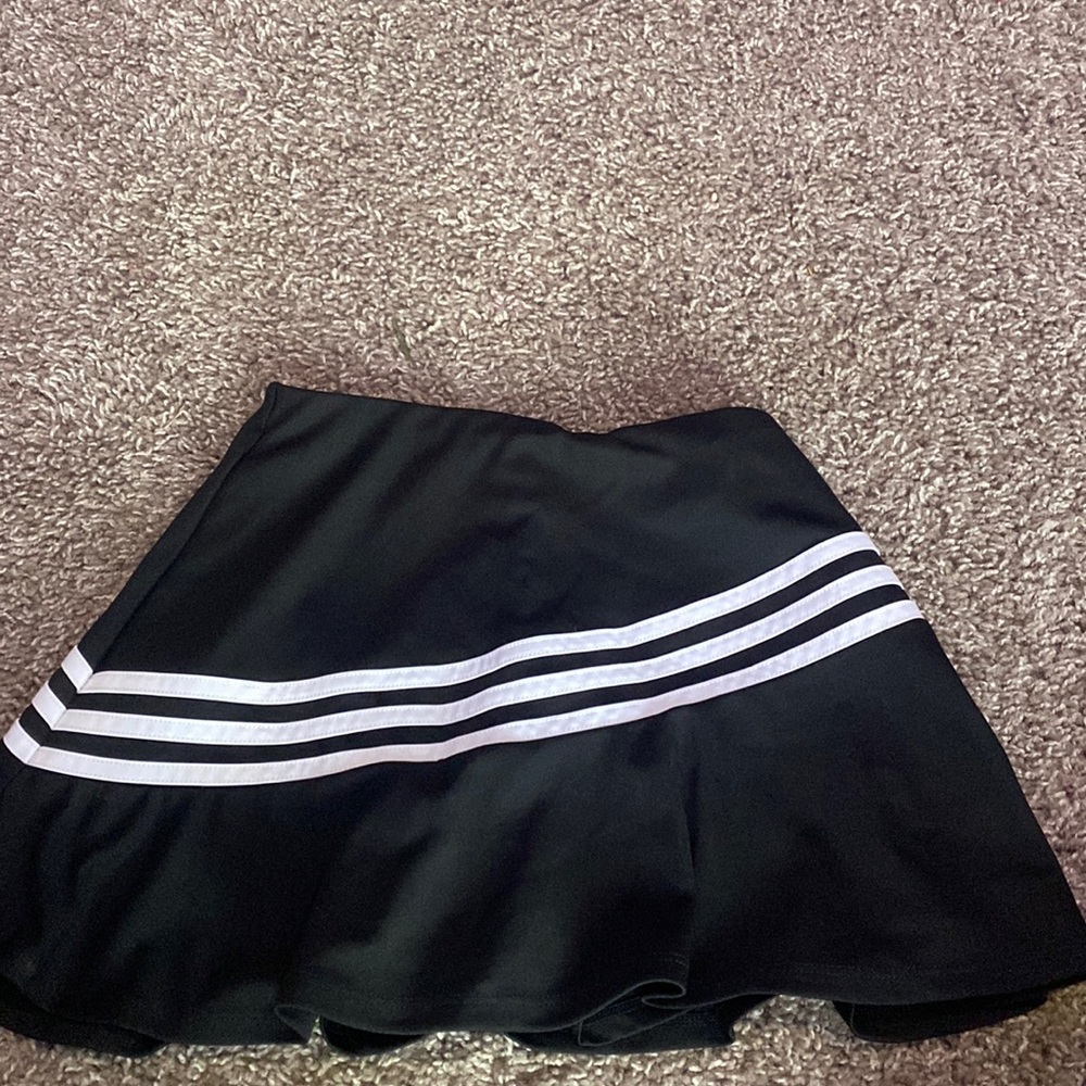 Black Adidas Tennis Skirt